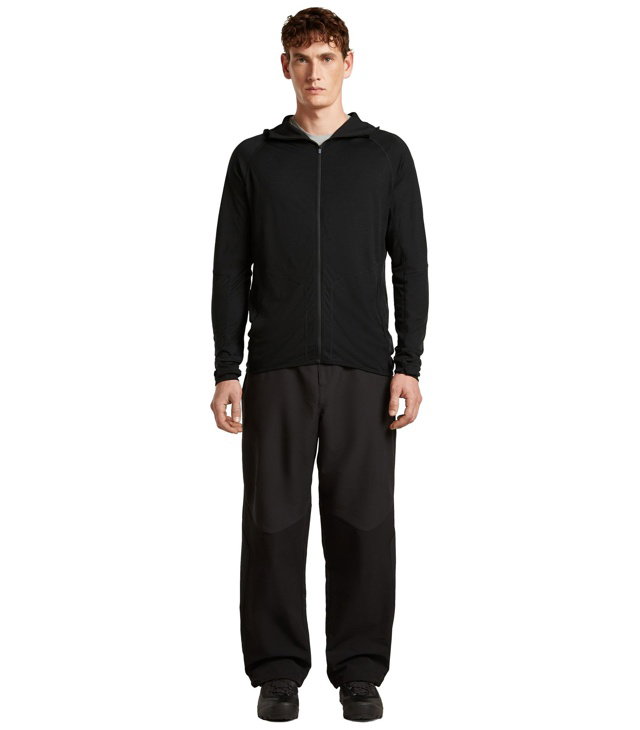 Pánská merino mikina ICEBREAKER M 150 MERINOFINE ACE LS ZIP HOODIE