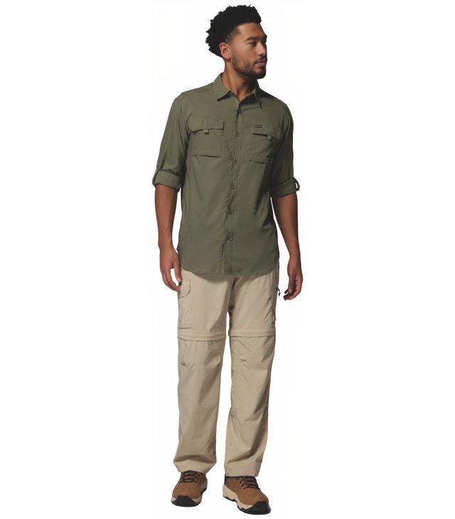 Pánská turistická košile COLUMBIA SILVER RIDGE UTILITY II LS SHIRT