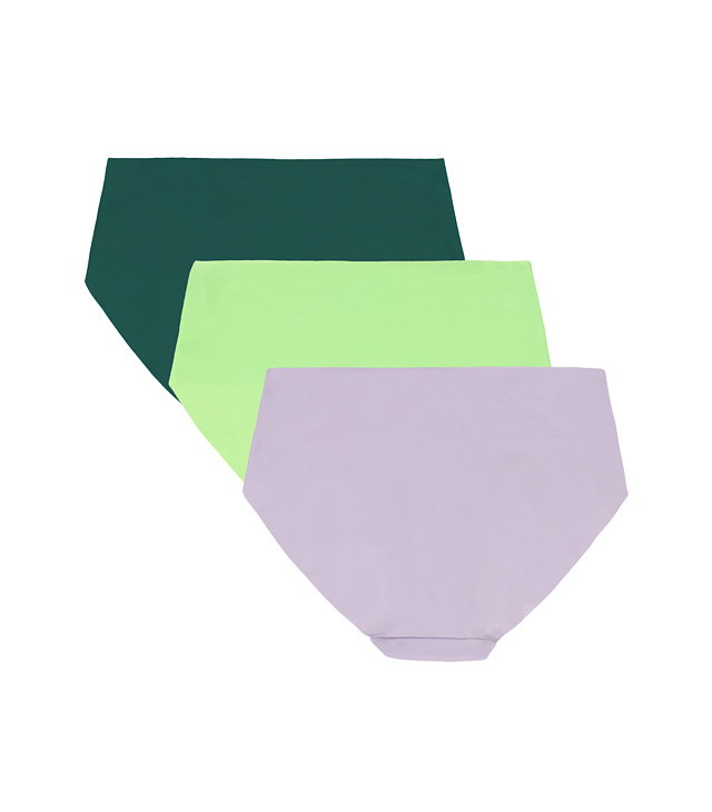 Spodní prádlo UNDER ARMOUR UA PURE STRETCH NO SHOW HIPSTER-SOLID3PK Lady