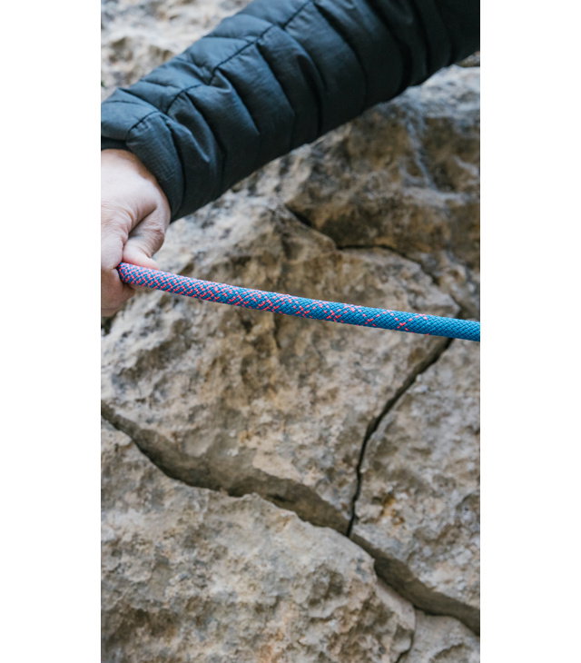 Въже EDELRID TOMMY CALDWELL ECO DRY CT 9,3/70 PINK/TU