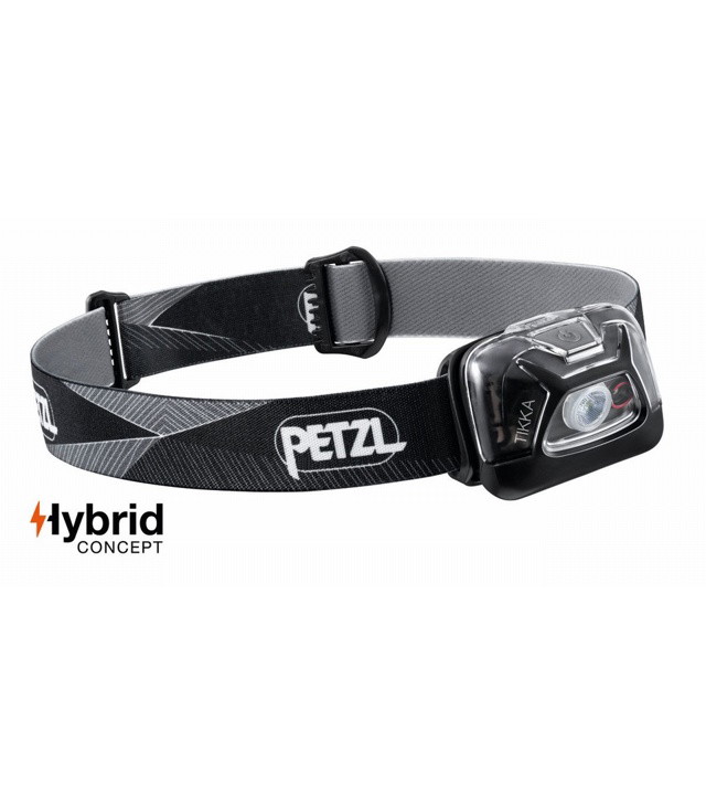 Čelovka PETZL TIKKA 3.0 BLACK, black