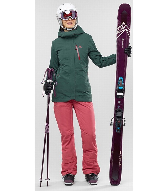 Kalhoty SALOMON QST SNOW PANT W Lady