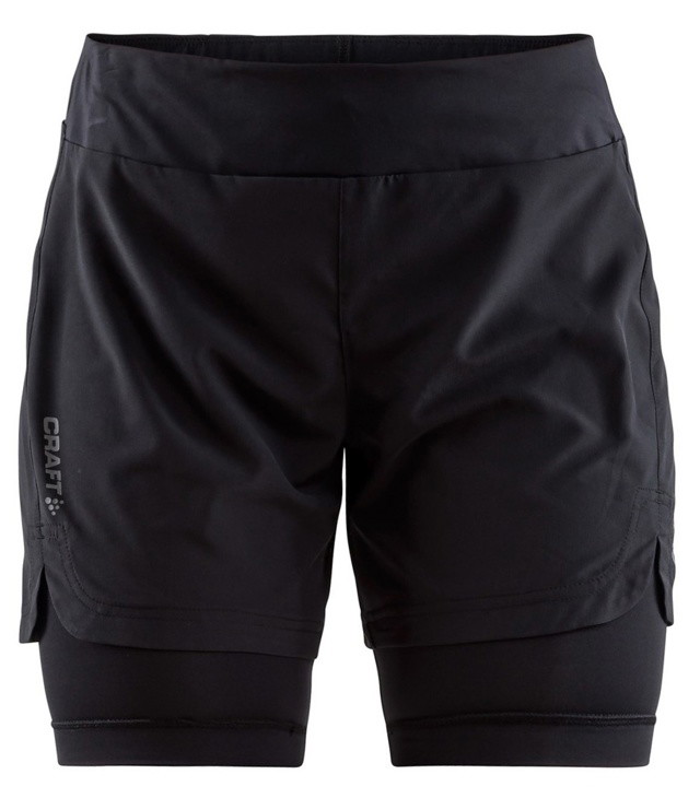 Kraťasy CRAFT DELTA 2.0 2 IN 1 SHORTS W Lady