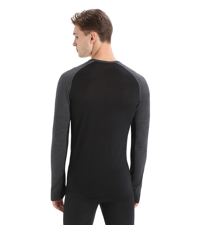 Tricou ICEBREAKER M 125 ZONEKNIT LS CREWE Man