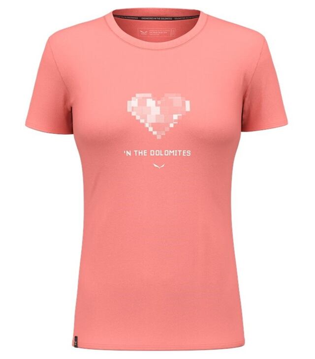 Triko SALEWA PURE HEART DRY W T-SHIRT Lady