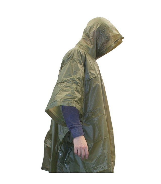 Pelerină de ploaie YATE PONČO HIGHLANDER PVC OLIVOVÁ