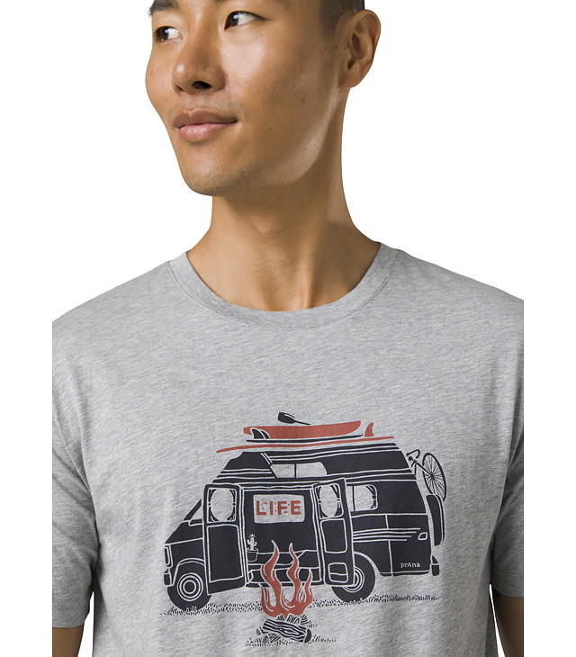 Tricou PRANA WILL TRAVEL JOURNEYMAN 2 SL Man