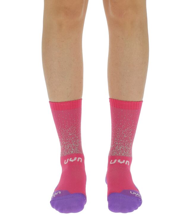 Ponožky UYN W CYCLING AERO SOCKS Lady, Pink/Violet