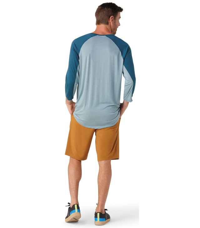 Tricou 3/4 SMARTWOOL M ULTRALITE MOUNTAIN BIKE SLEEVE TEE Man