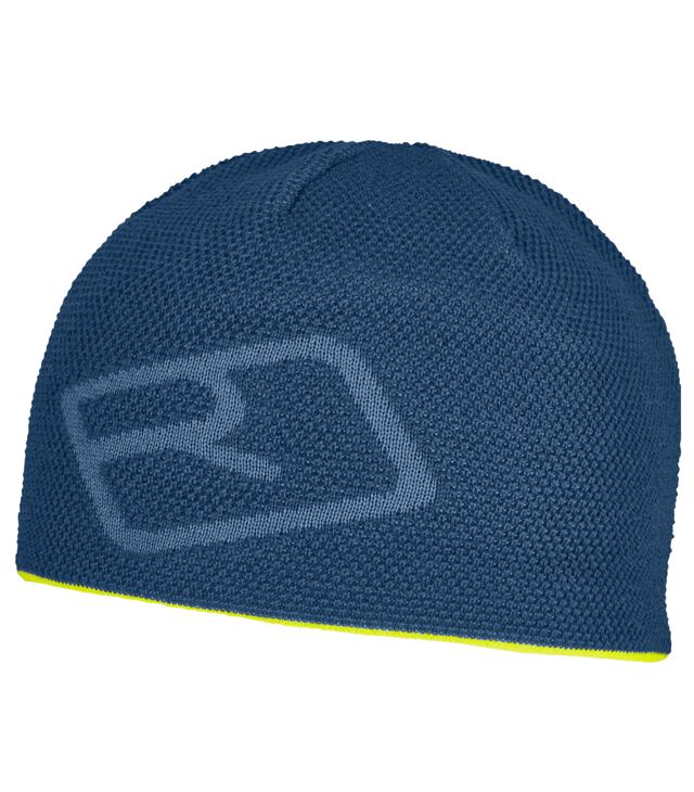 Čepice ORTOVOX MERINO LOGO KNIT BEANIE Uni