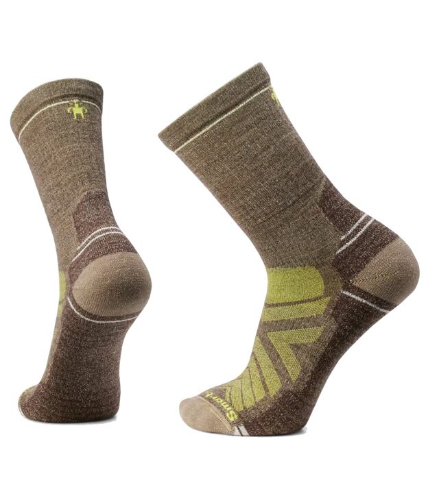 Skarpetki SMARTWOOL HIKE LIGHT CUSHION CREW Uni, military olive-fossil