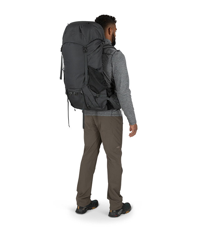 OSPREY ROOK 50 Man hátizsák, dark charcoal/silver lining