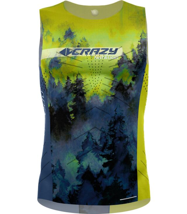 Tielko CRAZY SINGLET THUNDER Man