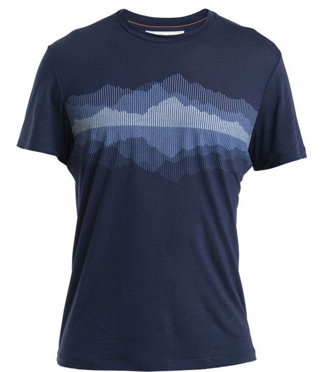 Tričko ICEBREAKER MERINO CORE SS TEE COOK REFLECTED Man