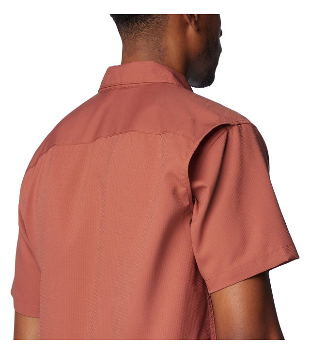Košile COLUMBIA UTILIZER II SOLID SHORT SLEEVE SHIRT Man, auburn