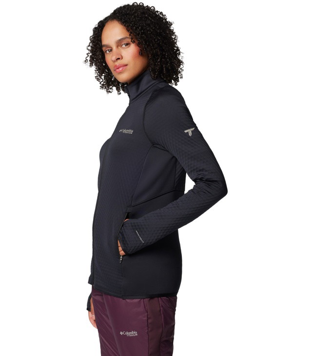 COLUMBIA TRIPLE CANYON GRID FLEECE FZ női pulóver