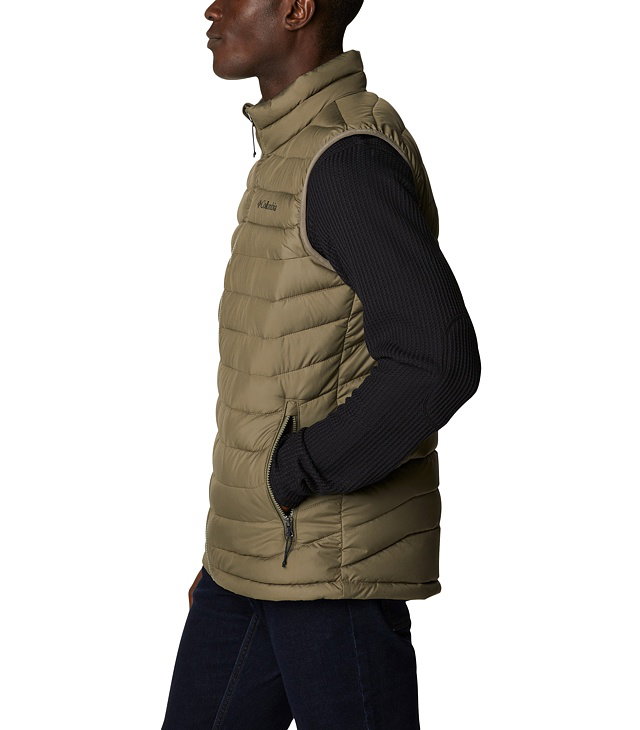 Kamizelka COLUMBIA POWDER LITE II VEST Man, stone green