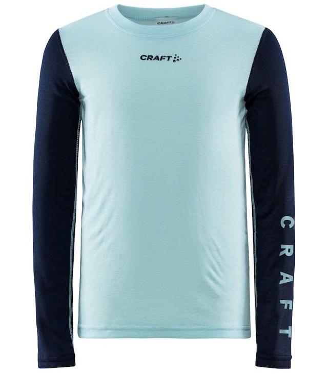 Spodní prádlo CRAFT CORE WARM BASELAYER SET JR Junior, blaze-area
