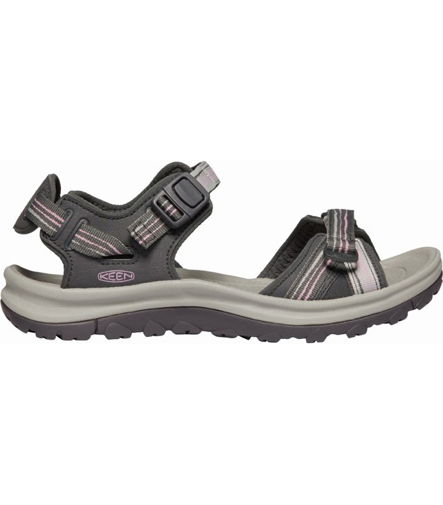 KEEN TERRADORA II OPEN TOE SANDAL W női szandál, dark grey/dawn pink