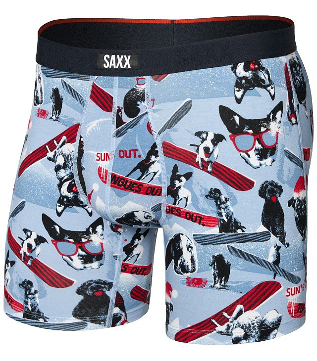 Boxerky SAXX VIBE XTRA SOFT COMFORT BOXER BRIEF FLY Man