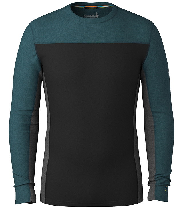 Tricou bărbați SMARTWOOL M CLASSIC THERMAL MRN BL CLRBLCK CRW B