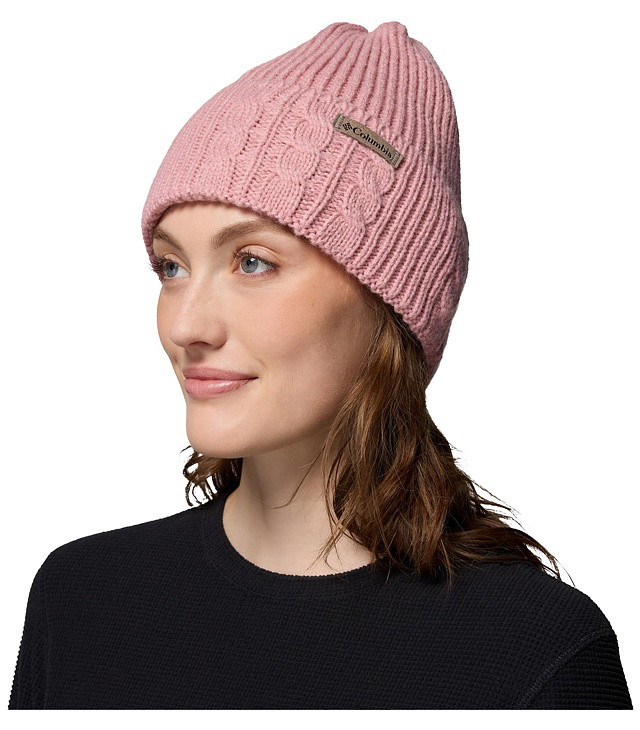 Čepice COLUMBIA AGATE PASS CABLE KNIT BEANIE Lady