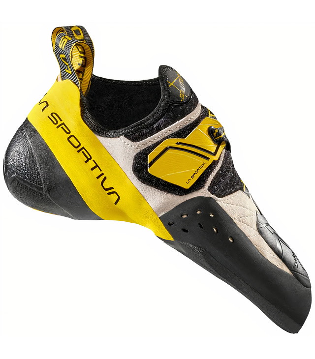 Lezečky LA SPORTIVA SOLUTION, White/Yellow