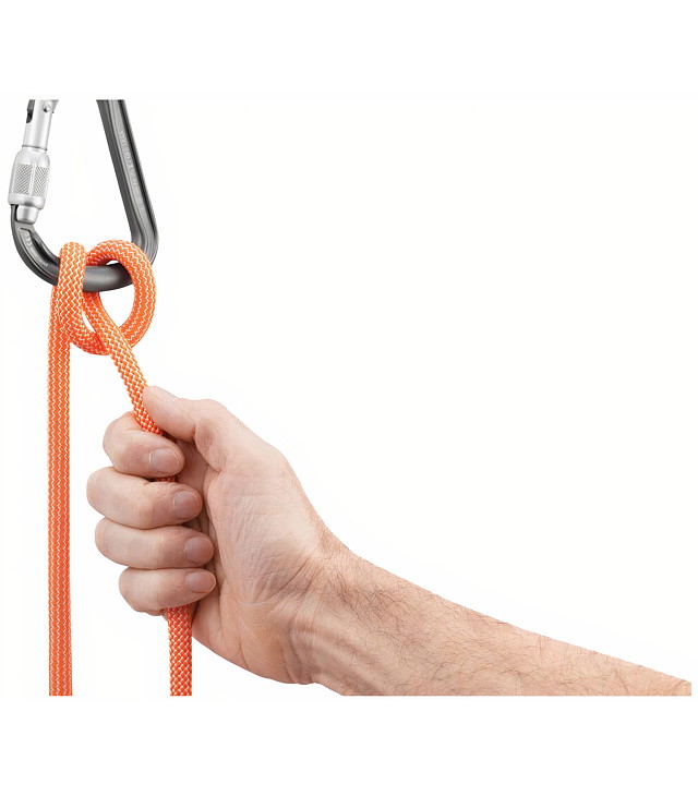 Karabina PETZL HMS ATACHE BAR SCREW, GRAY