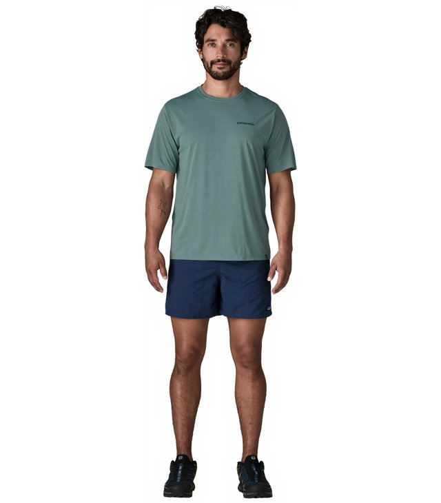 Pánské tričko PATAGONIA M CAP COOL DAILY SHIRT-BOARDSHORT LOGO