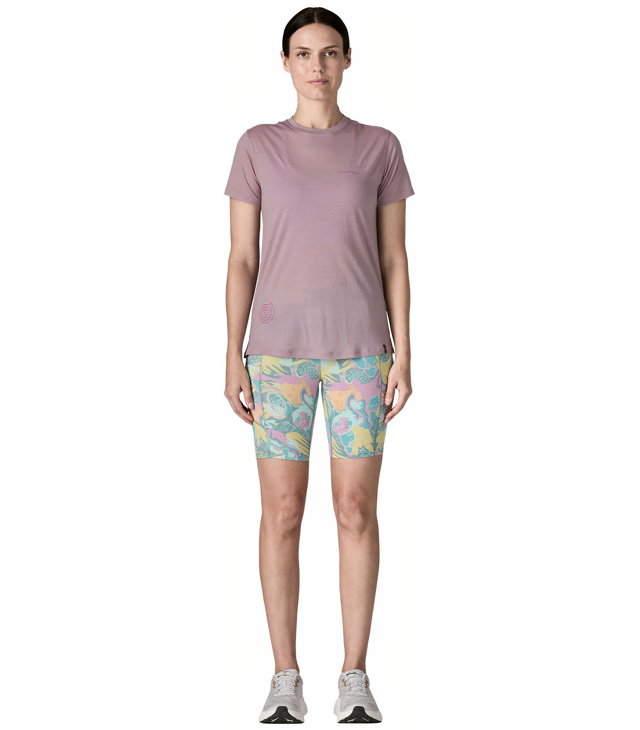 Dámské tričko PATAGONIA W CAP COOL MERINO BLEND GRAPHIC SHIRT