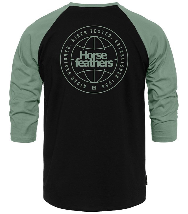 Pánské tričko HORSEFEATHERS GLOBAL RAGLAN T-SHIRT