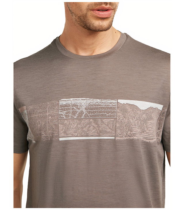 Pánské tričko ICEBREAKER M MER 150 TECH LITE SS TEE ELEV LINE