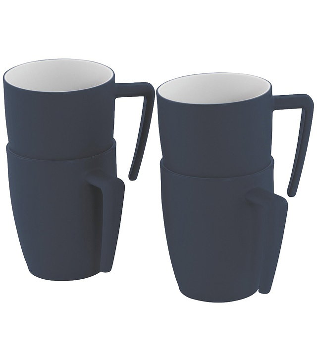 Sada nádobí OUTWELL GALA 4 PERSON MUG SET, navy night