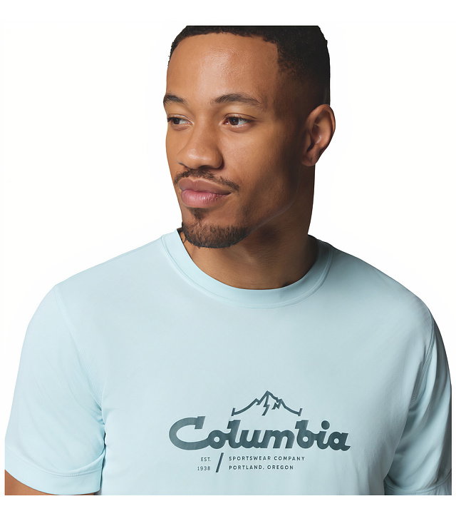 Pánské triko COLUMBIA ZERO RULES LIGHT SS GRAPHIC CREW