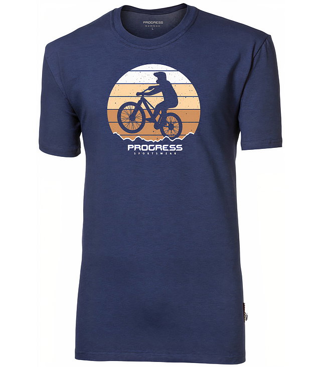 Pánské tričko PROGRESS BARBAR BIKER