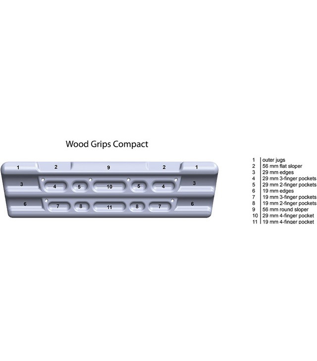 Posilovací deska METOLIUS COMPACT II WOOD TRAINING BOARD