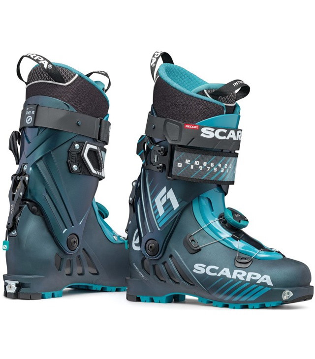 SCARPA F1 3.0 ANTRACITE/OTTANIO férfi skialp bakancs