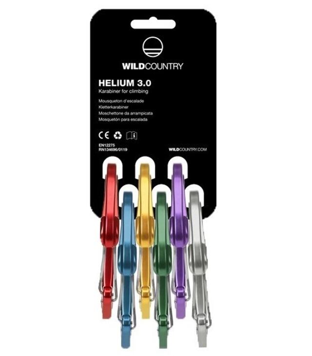 Carabină WILD COUNTRY HELIUM 3.0 RACK 6 PACK