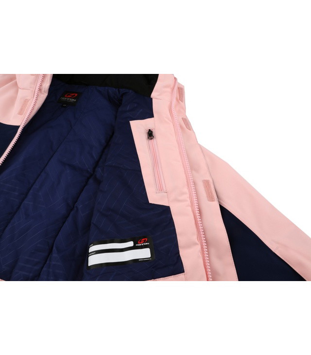 Dětská bunda HANNAH MAJLO JR II, seashell pink/estate blue