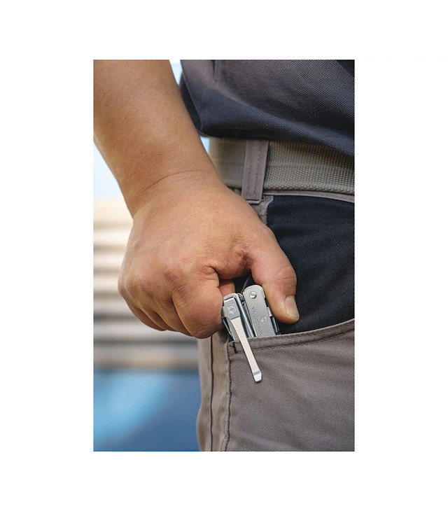 Nůž VICTORINOX SWISS TOOL SPIRIT MX CLIP Uni, stříbrná