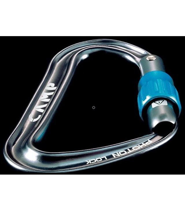 CAMP PHOTON LOCK GUN METAL karabiner