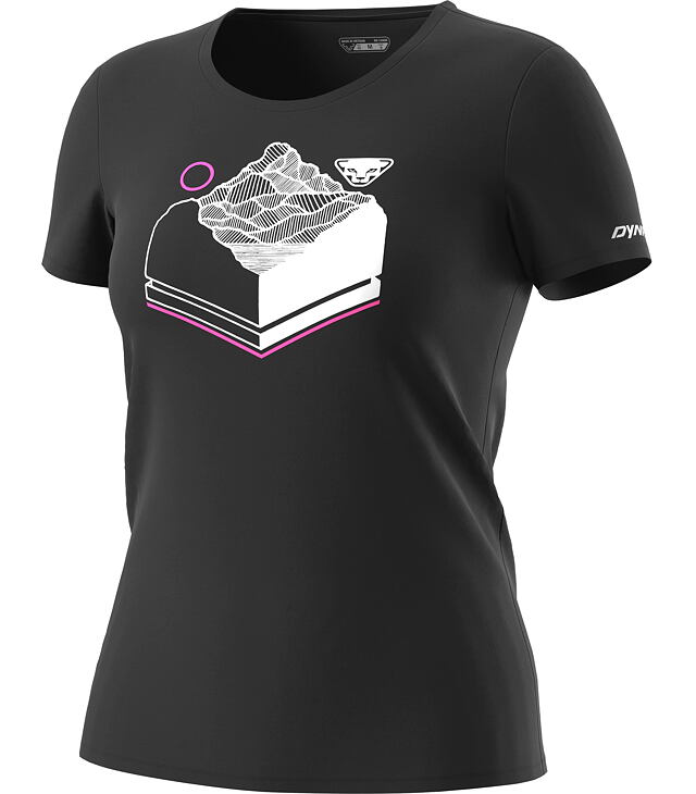 Tričko DYNAFIT ARTIST SERIES CO T-SHIRT W Lady, black out/sigma