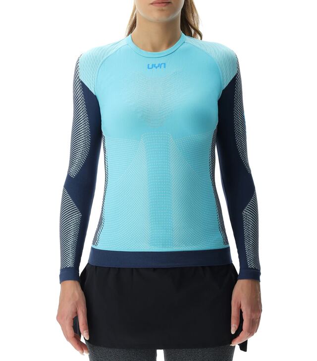 Tričko UYN W RUNNING PB42 OW SHIRT LONG_SL Lady, blue radiancia/peacot