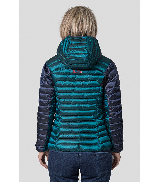 Dámská zateplovací bunda RAFIKI NEVIS, deep lake/insignia