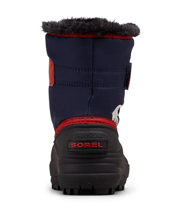 SOREL CHILDRENS SNOW COMMANDER Kids cipő, nocturnal, sail red