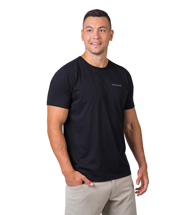 HANNAH RAVI férfi póló, anthracite (white)