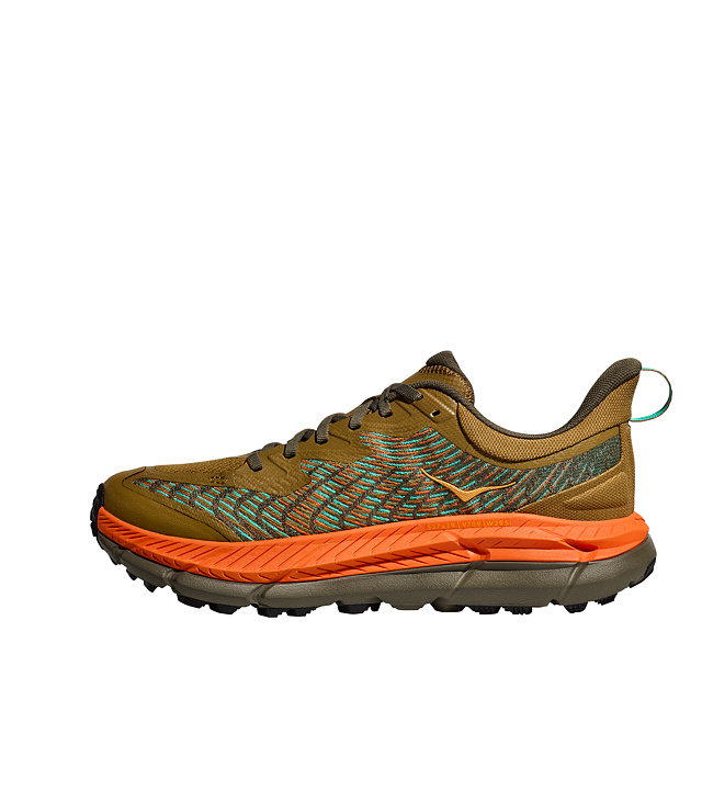 Pánské běžecké boty HOKA MAFATE SPEED 4, antique olive/squash