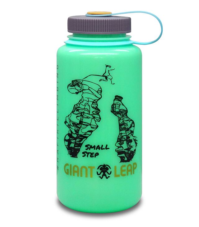 Fľaša NALGENE WM 1L SUSTAIN RAFIKI SMALL STEP GLOW GRN