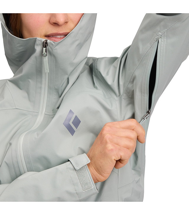 BLACK DIAMOND W FINELINE STRETCH SHELL Lady kabát