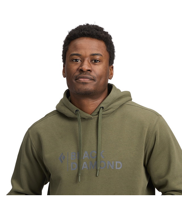 Mikina BLACK DIAMOND M MINI STACKED PO HOODY Man
